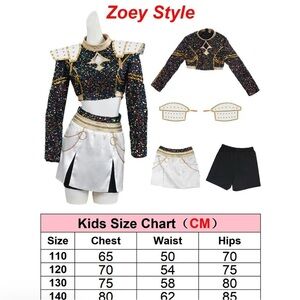 Zoey demon hunters costume